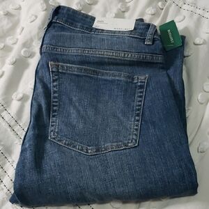 Warp + weft men's Amsterdam slim Blue Jeans 32x32 nwt